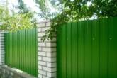 Самостоятельный расчёт и строительство забора из профнастила